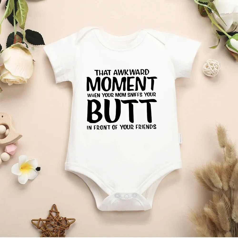 Newborn Popular Trendy Graphic Rompers