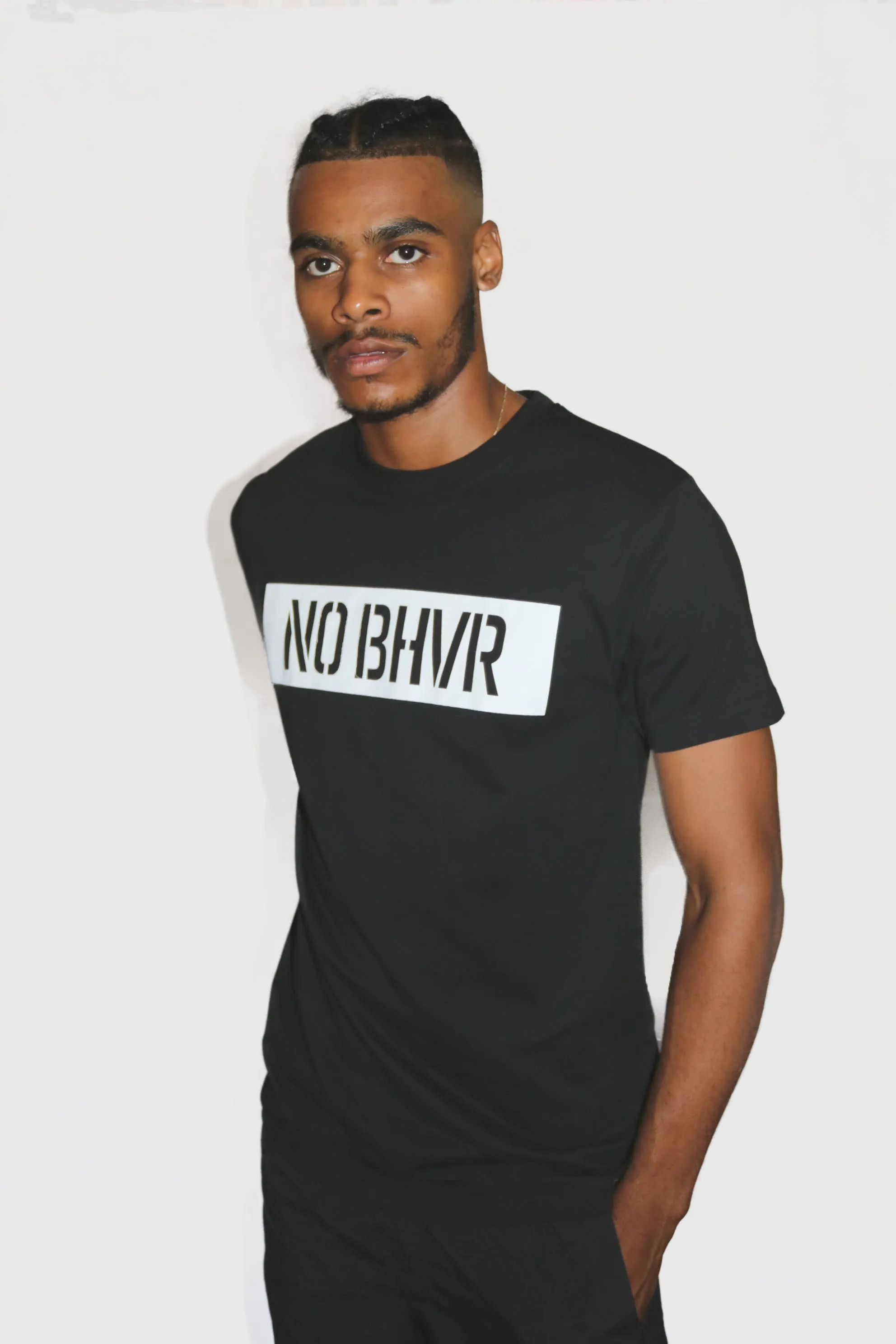 NO BHVR Banner Tee (Black)