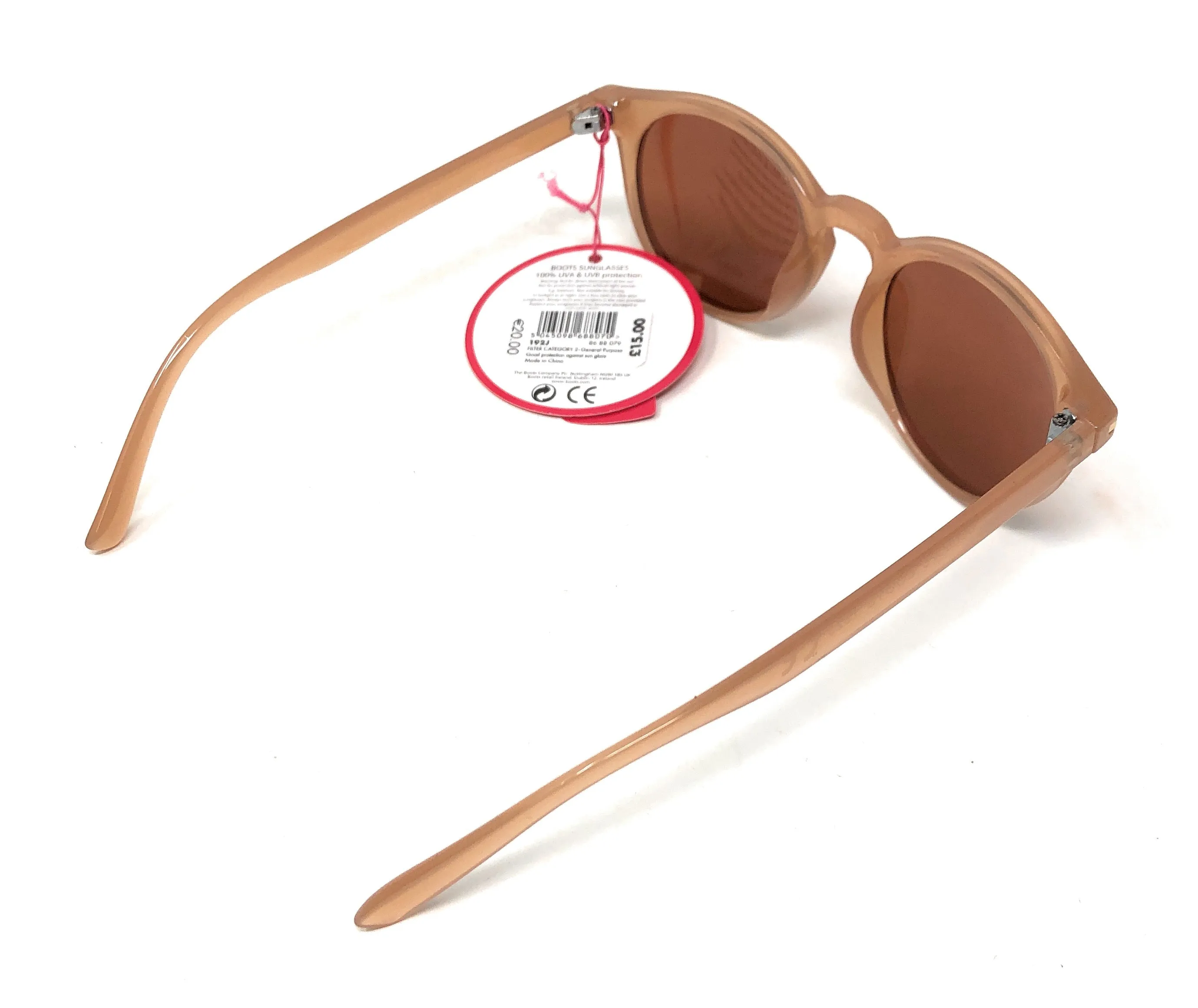 Nude Frame Women's Sunglasses by Boots – 100% UVA and UVB Protection   Model: 192J