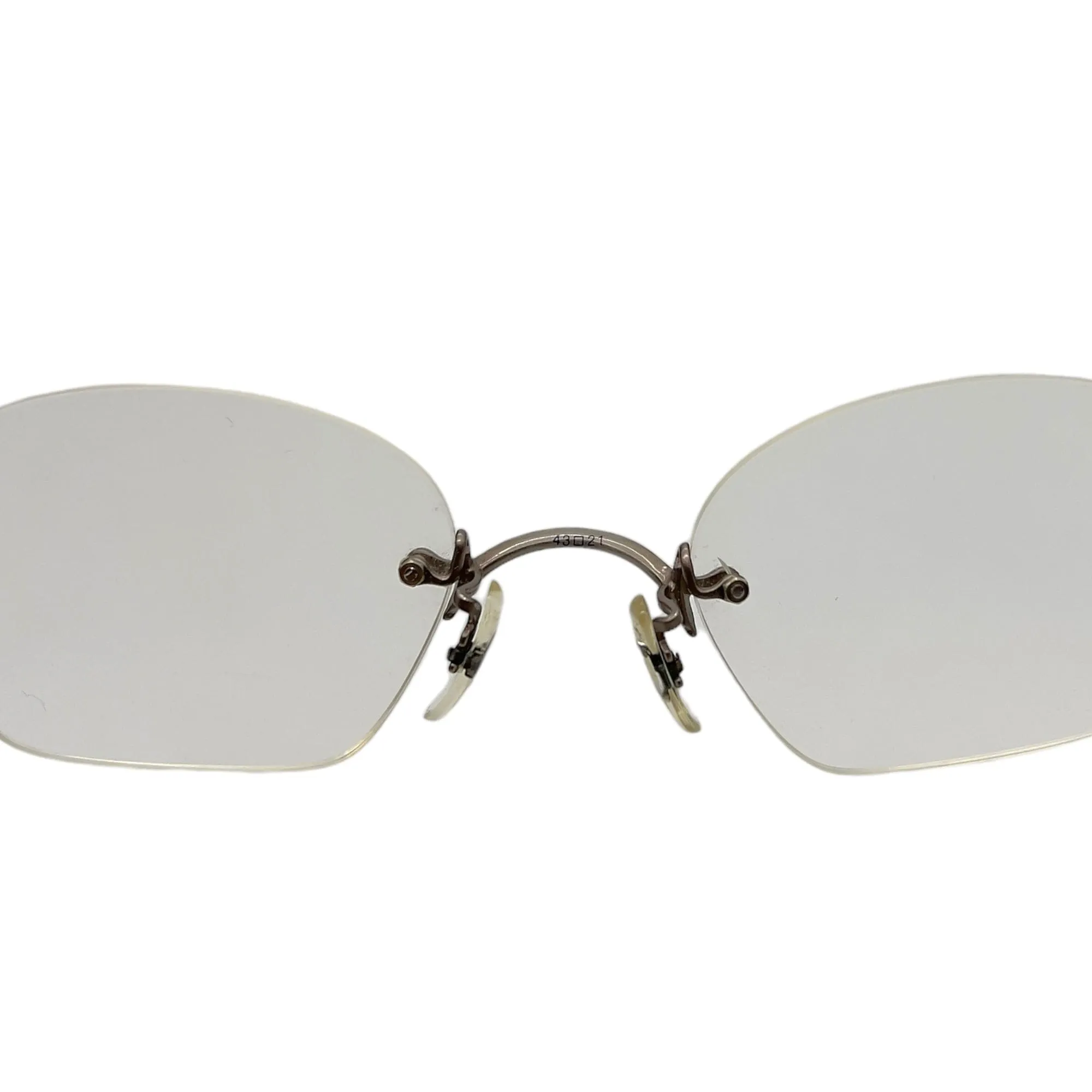 OLIVER PEOPLES Unisex Reading Glasses - Silver