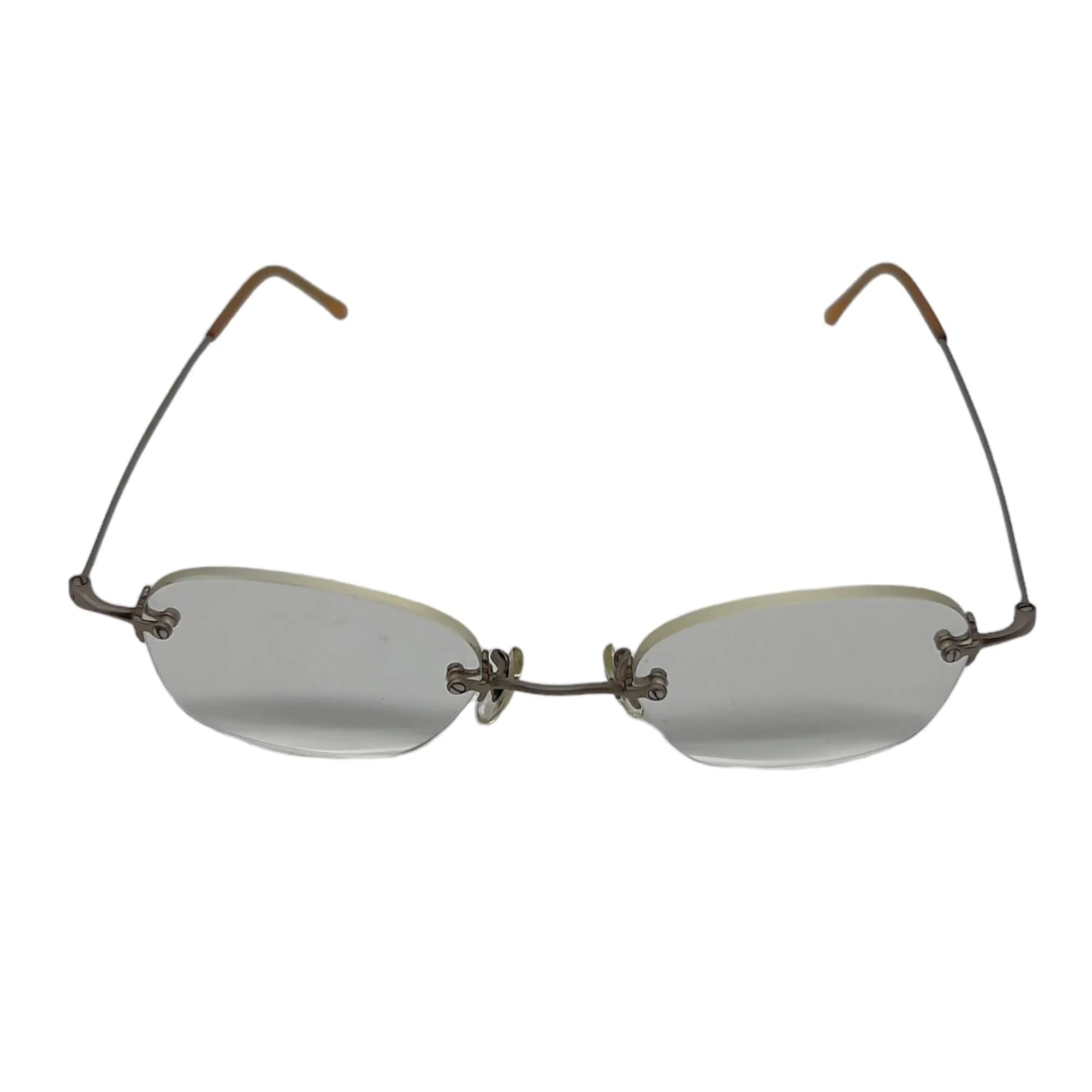 OLIVER PEOPLES Unisex Reading Glasses - Silver