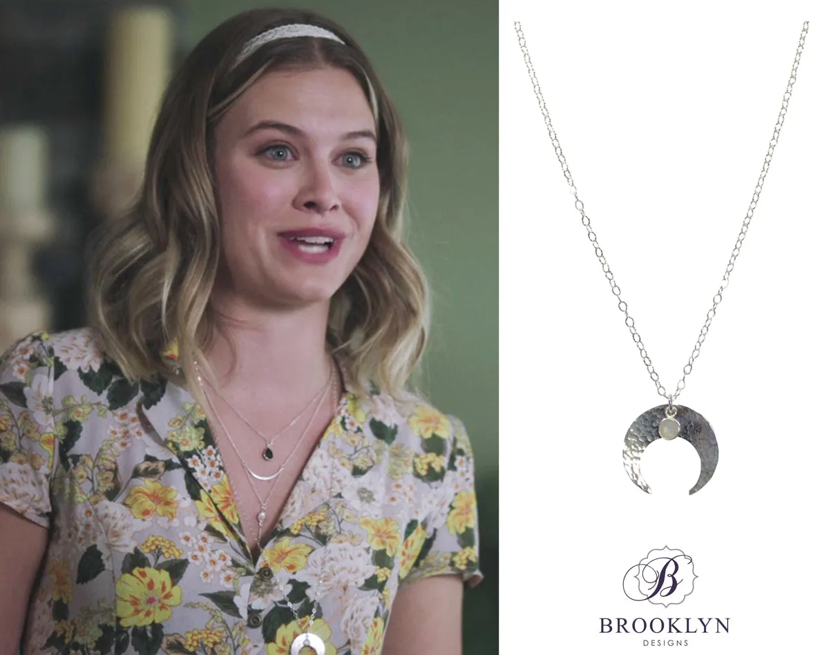 Ophelia Long Silver Necklace * As Seen On Riverdale *