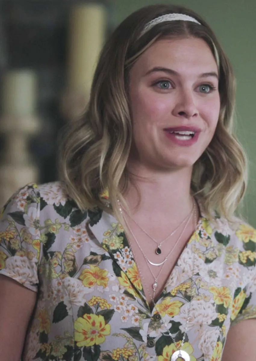 Ophelia Long Silver Necklace * As Seen On Riverdale *