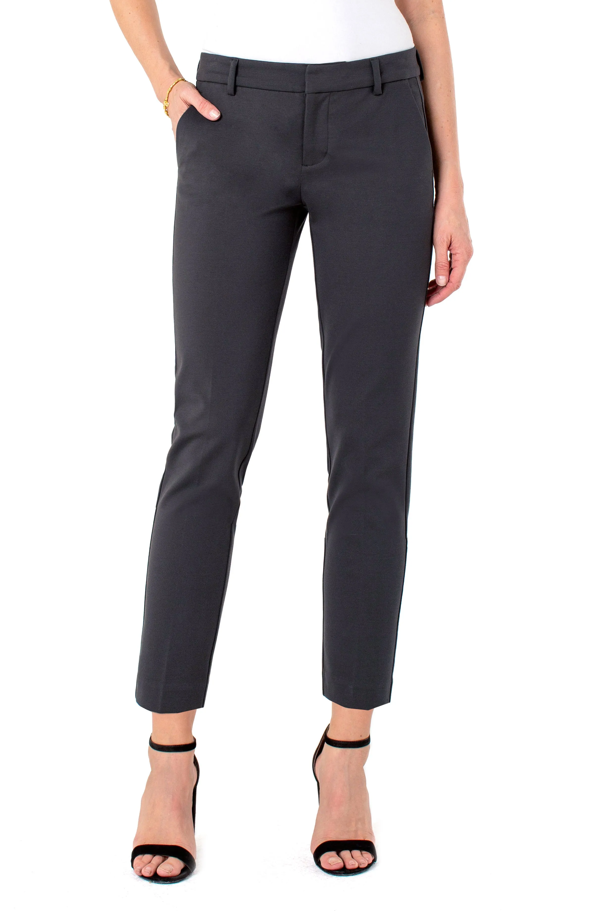 PETITE KELSEY KNIT TROUSER SUPER STRETCH PONTE