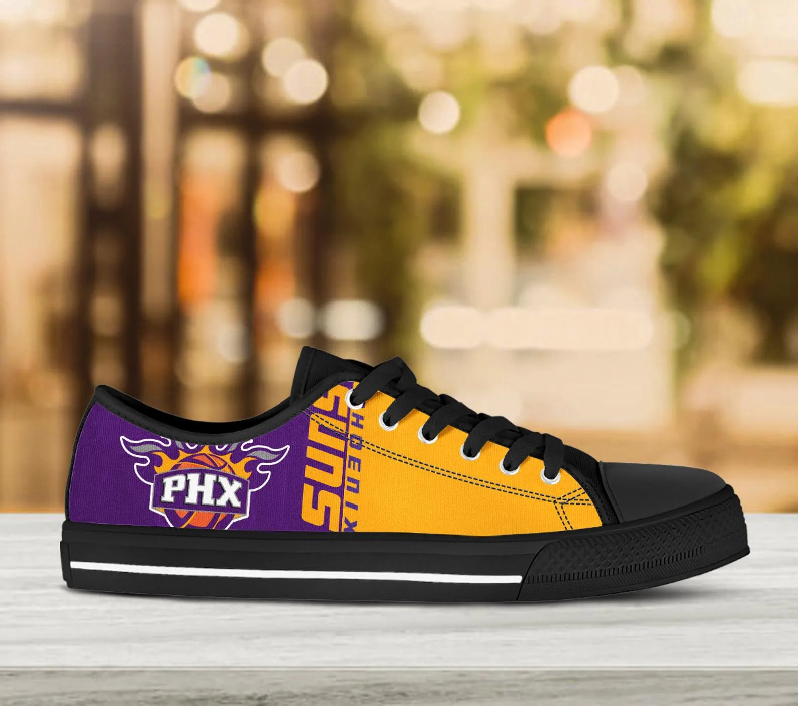 Phoenix Suns Custom Lowtop, Basketball Custom Shoes, Sport Lowtop, Canvas Shoes, Canvas Lowtop, Unisex Shoes, Gift Birthday