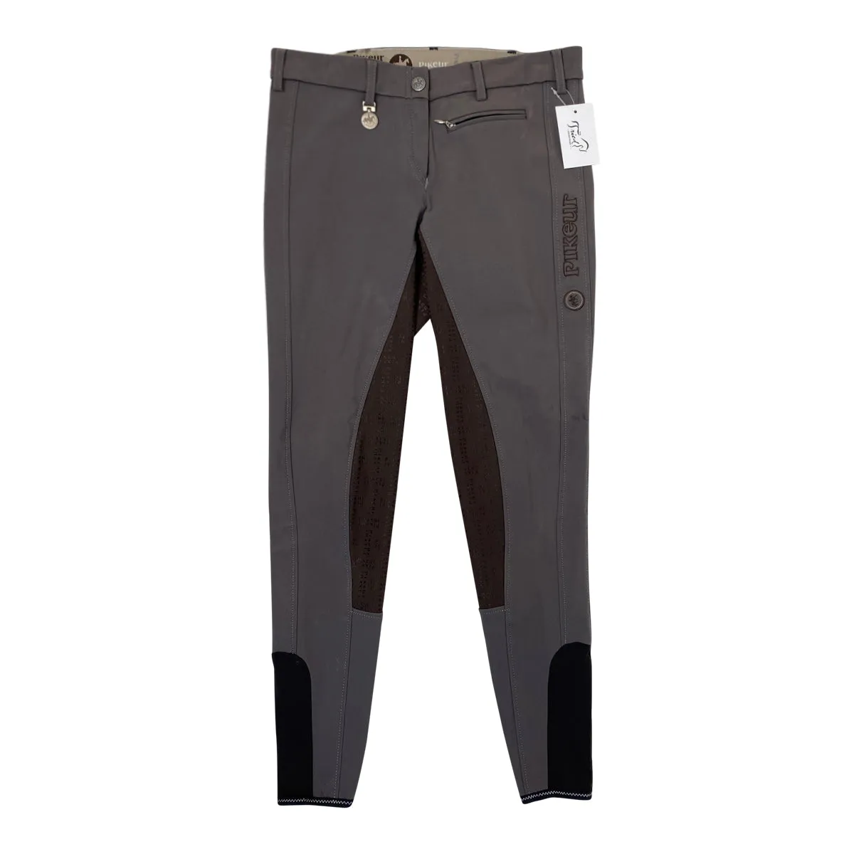 Pikeur 'Lucinda Grip ' Breeches in Grey - Women's 24