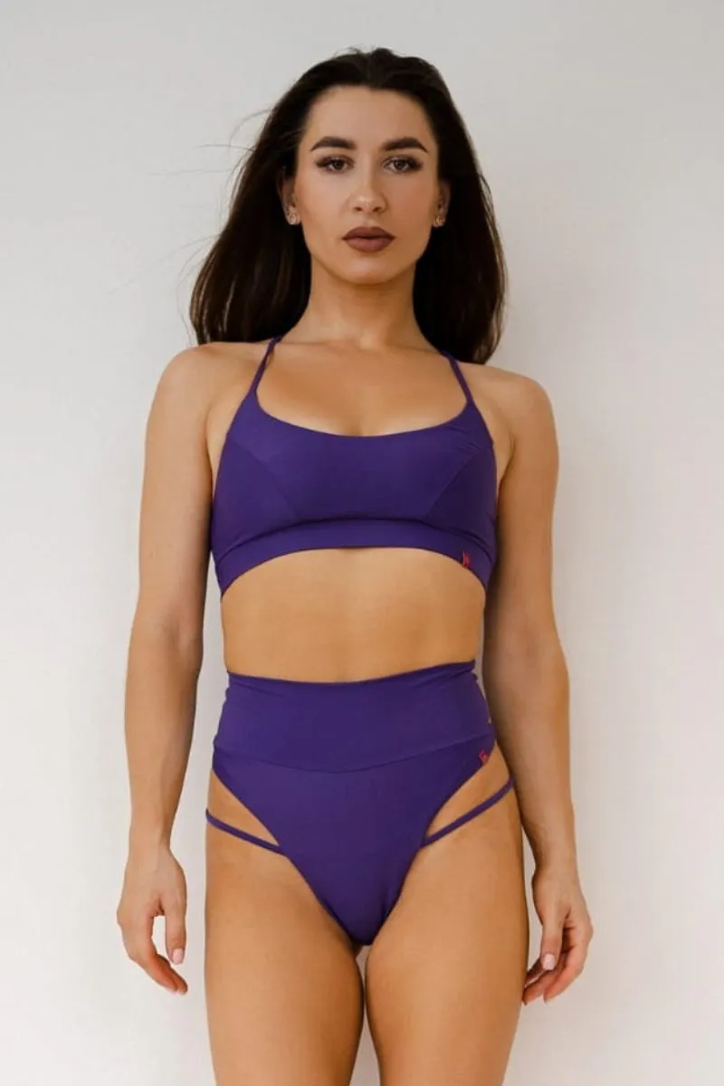 Pole Addict So Grr Shorts - Violet