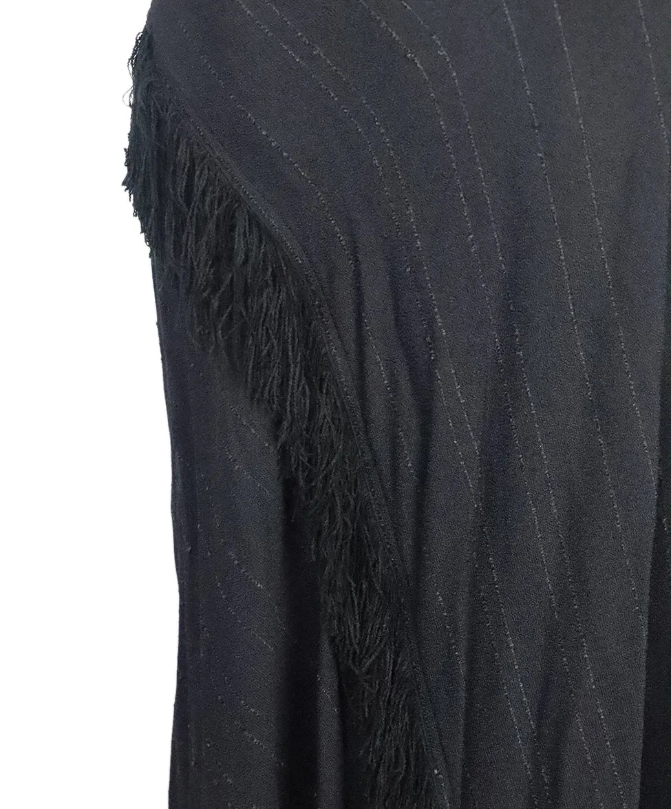 Proenza Schouler Black Fringe Skirt sz 2