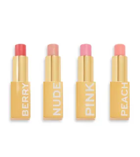 Revolution Pro - Set de bálsamos de labios con color Pro Glow