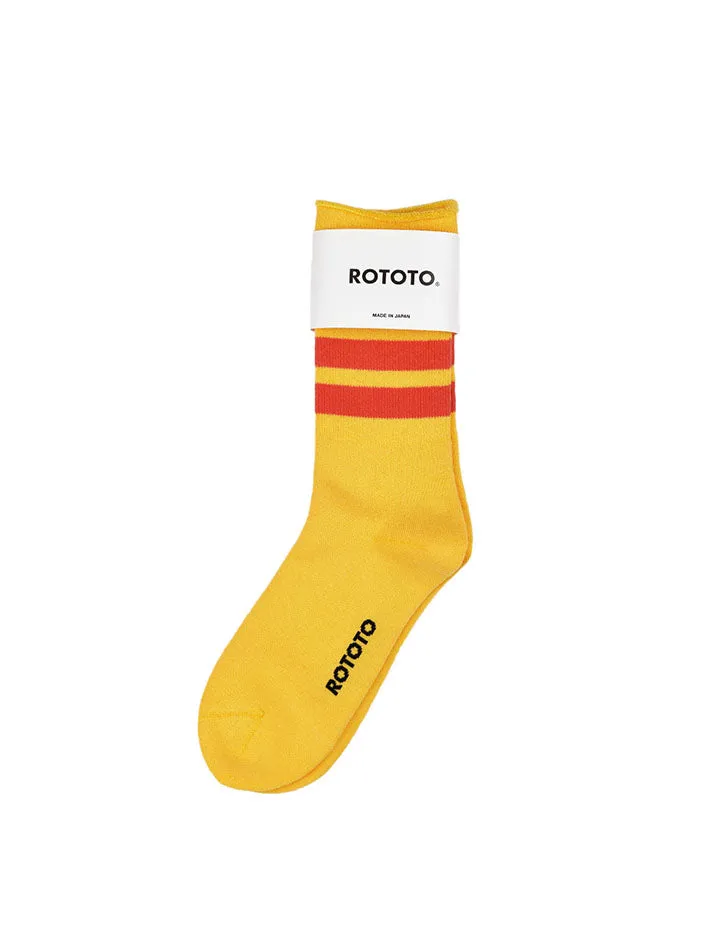 Rototo Three Stripe Yellow / Poppy