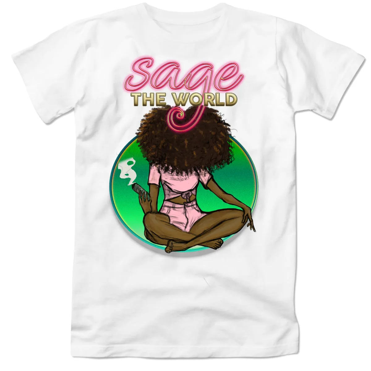 Sage the World TShirt - green