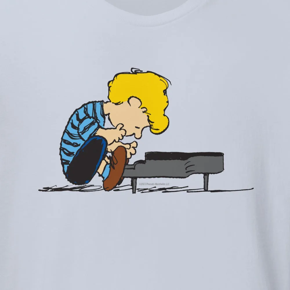 Schroeder Piano Adult T-Shirt