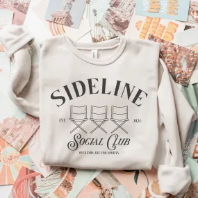 Sideline Social Club Tee or Crewneck