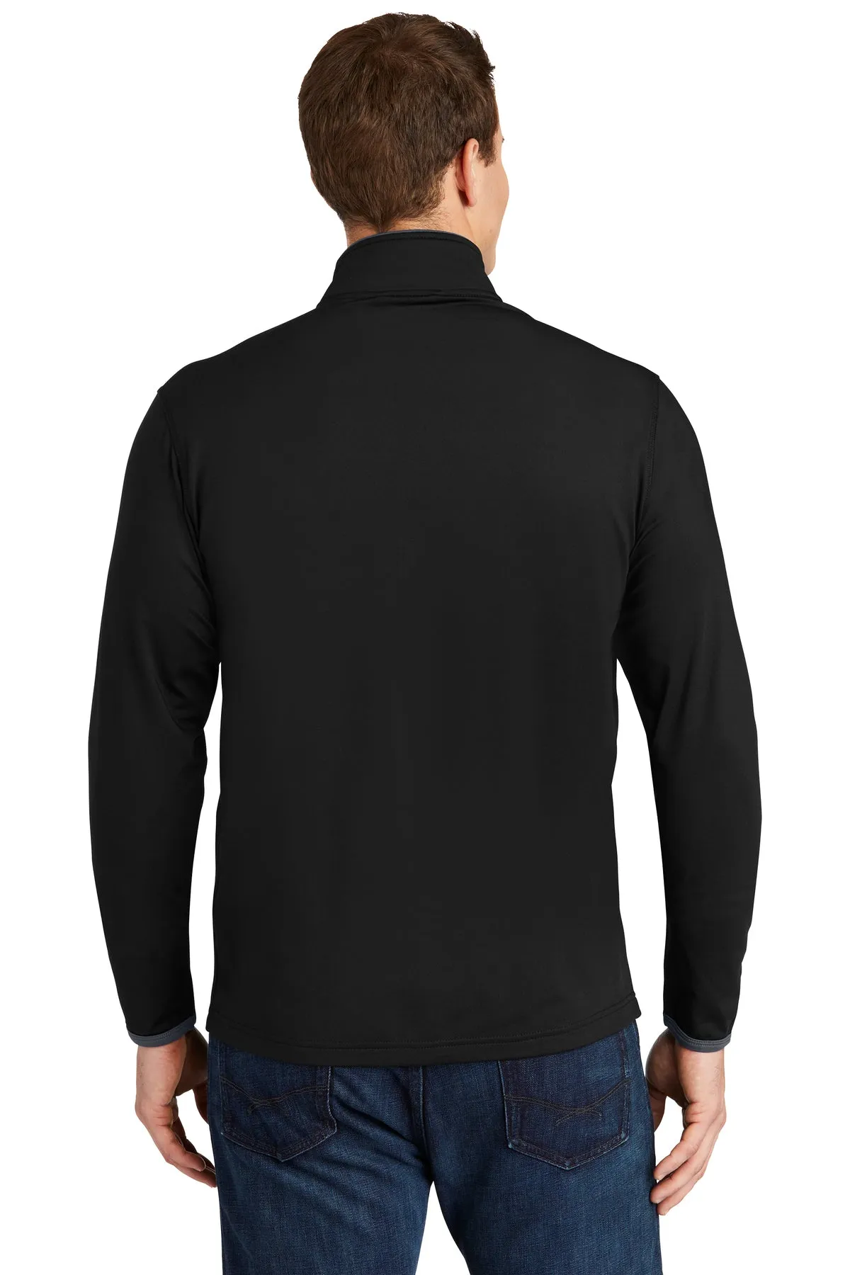 Sport-Tek® ST853 Sport-Wick® Stretch Contrast Full-Zip Jacket