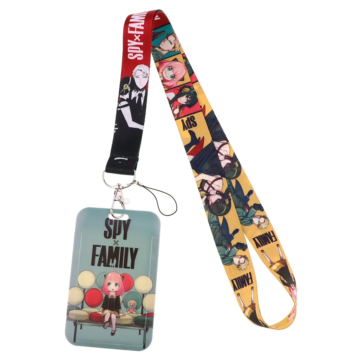 SPY×FAMILY Forger Family Cool Lanyards For Keys Chain Anime Accessories High Quality