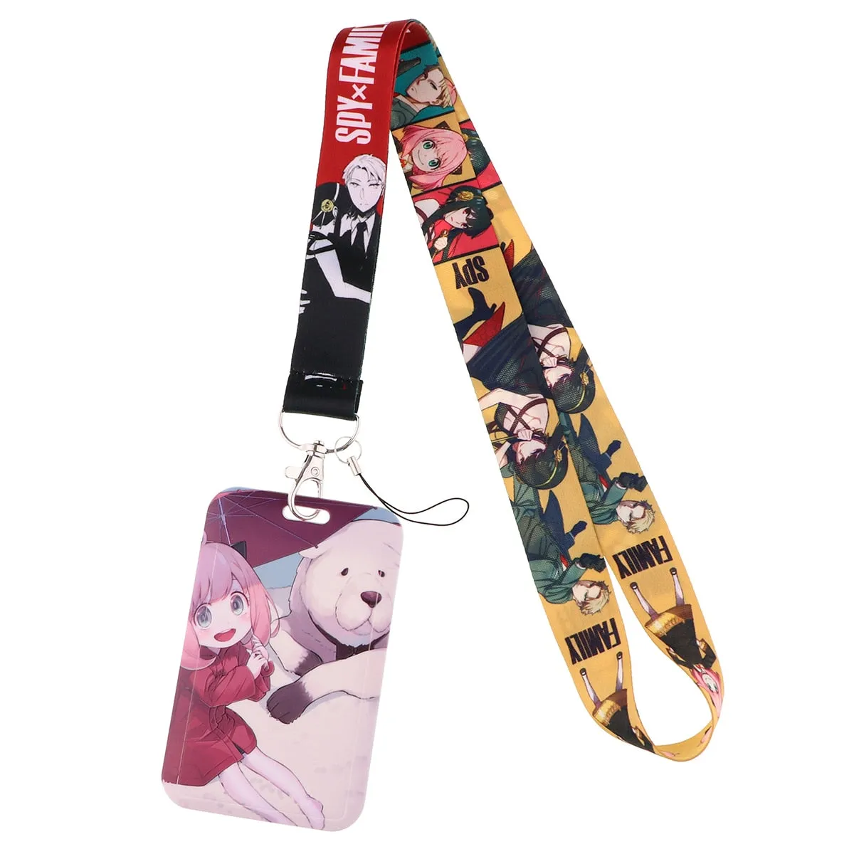 SPY×FAMILY Forger Family Cool Lanyards For Keys Chain Anime Accessories High Quality