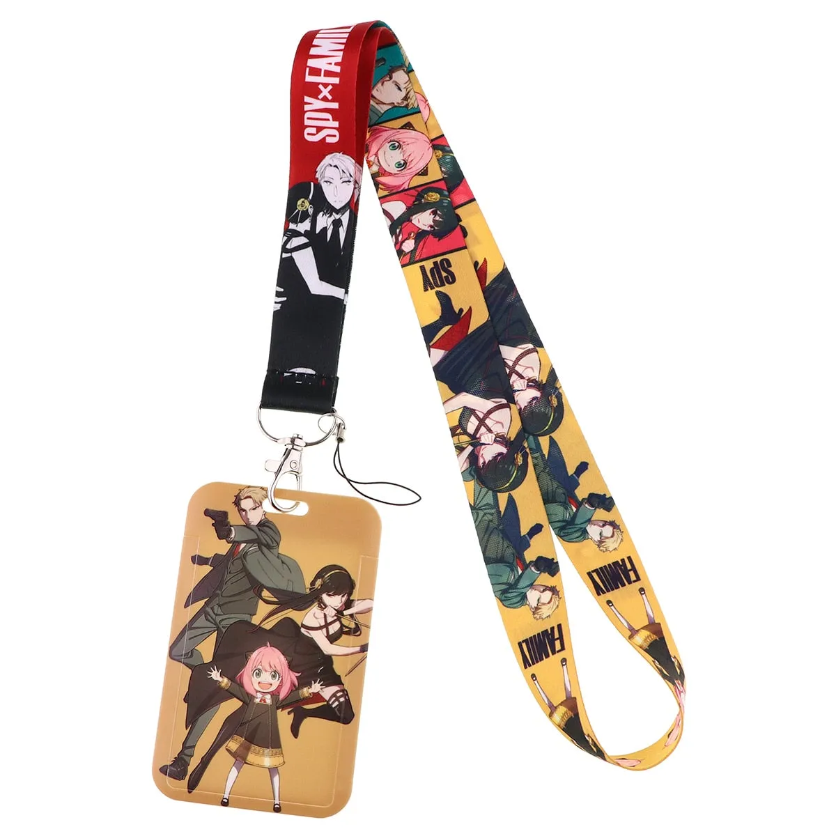 SPY×FAMILY Forger Family Cool Lanyards For Keys Chain Anime Accessories High Quality