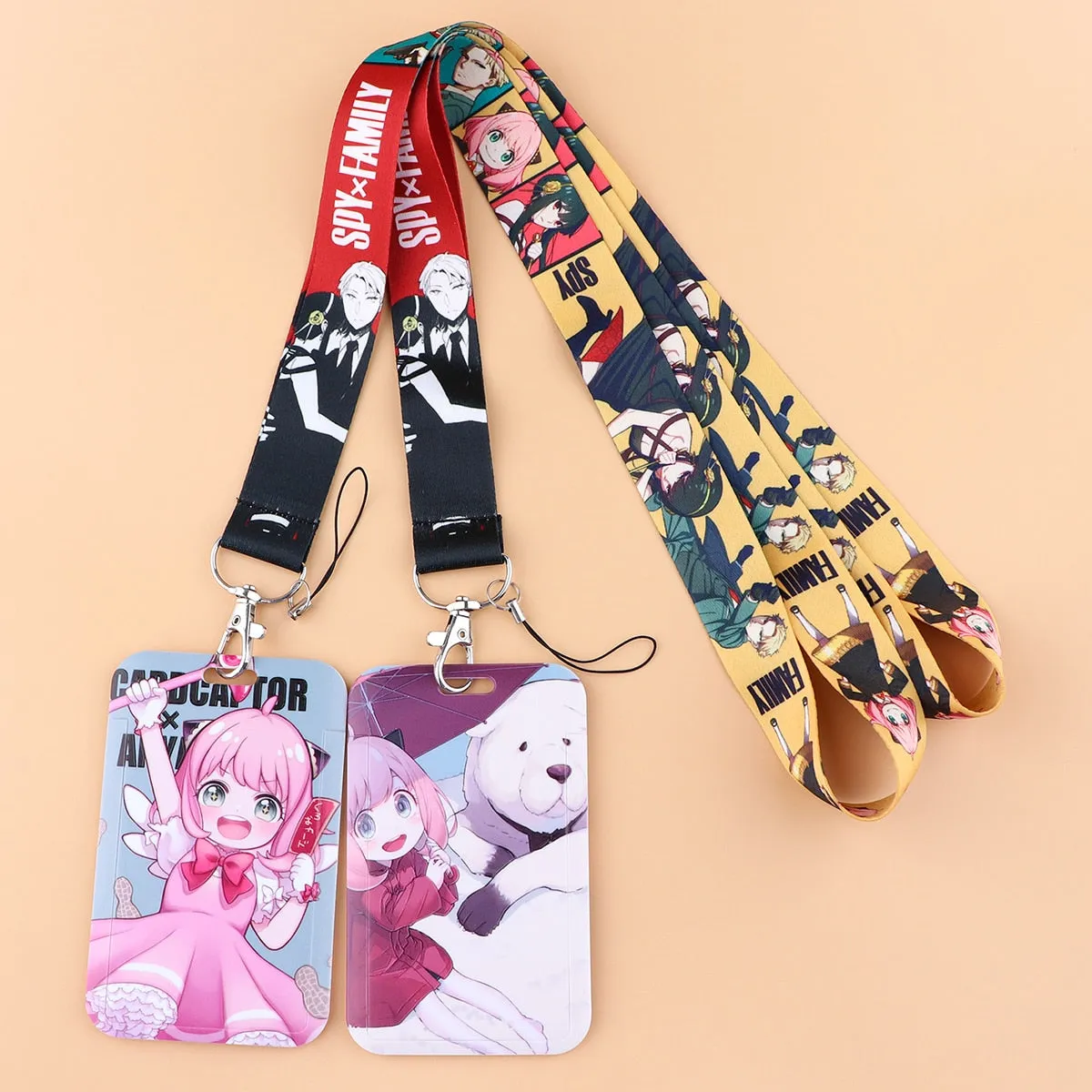 SPY×FAMILY Forger Family Cool Lanyards For Keys Chain Anime Accessories High Quality