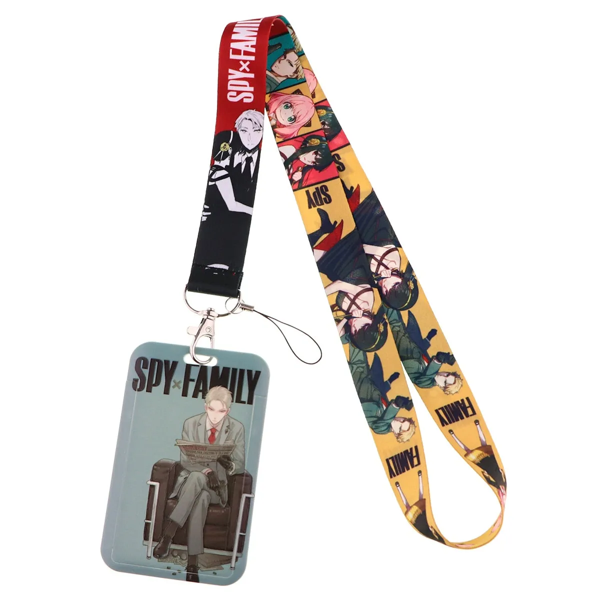 SPY×FAMILY Forger Family Cool Lanyards For Keys Chain Anime Accessories High Quality