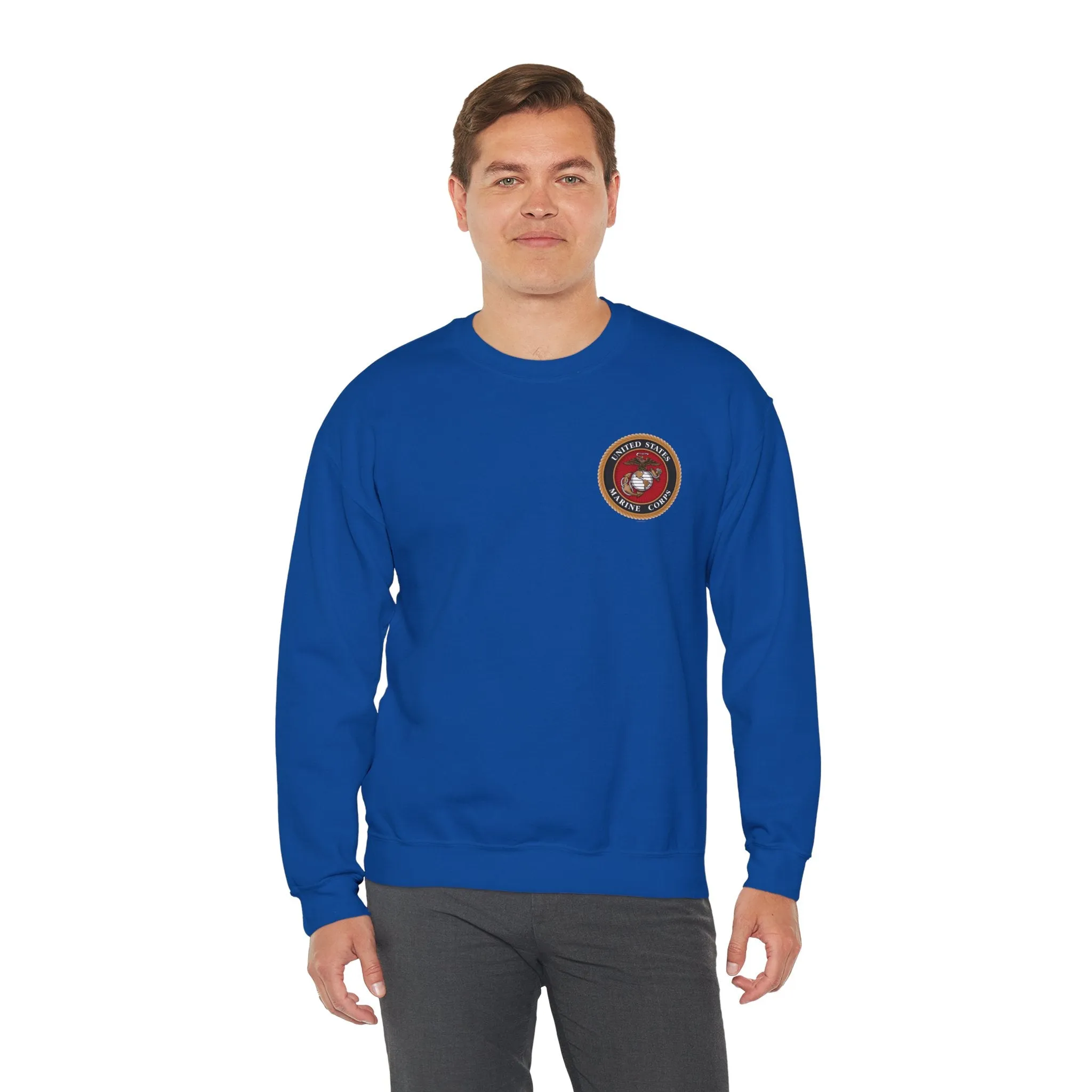 Sweatshirt: Marine Corps Seal (color choices)