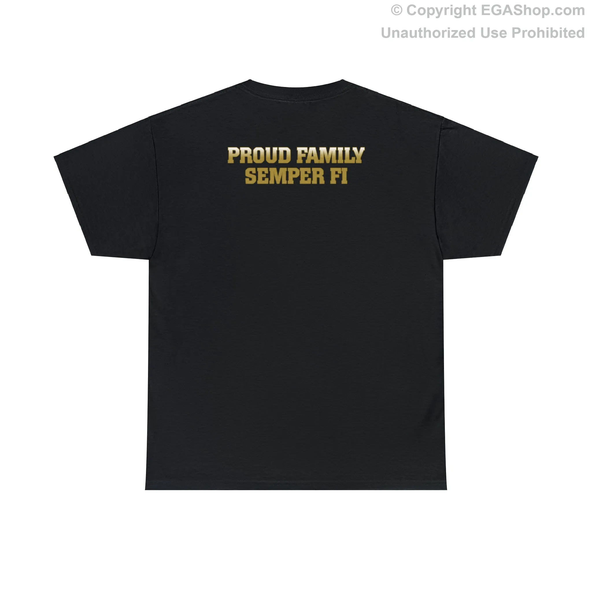 T-Shirt: Golf Co. MCRD Parris Island (EGA   Back Proud Family)