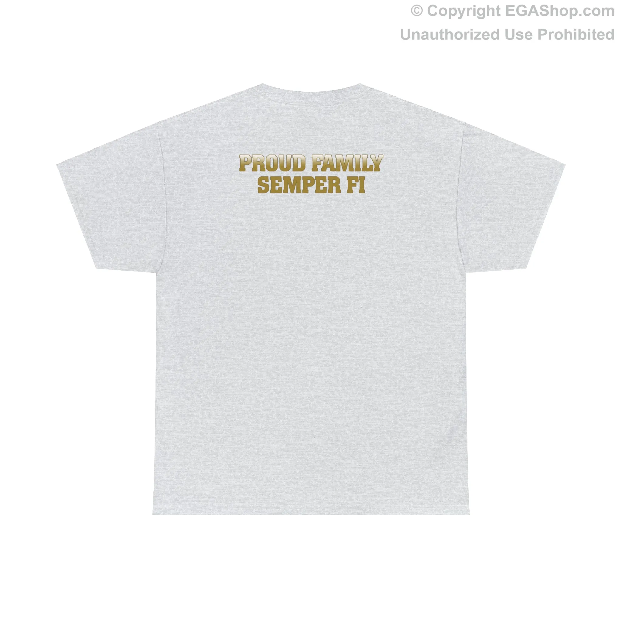 T-Shirt: Golf Co. MCRD Parris Island (EGA   Back Proud Family)