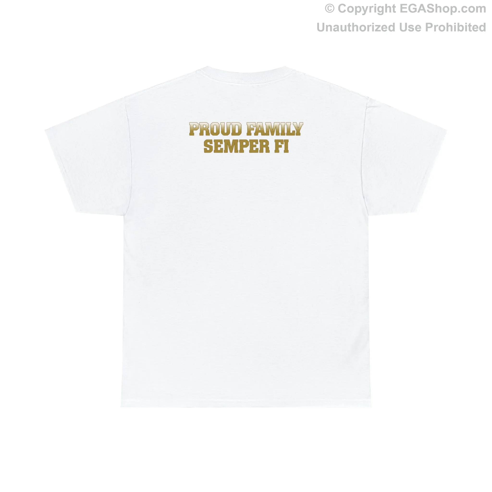 T-Shirt: Golf Co. MCRD Parris Island (EGA   Back Proud Family)