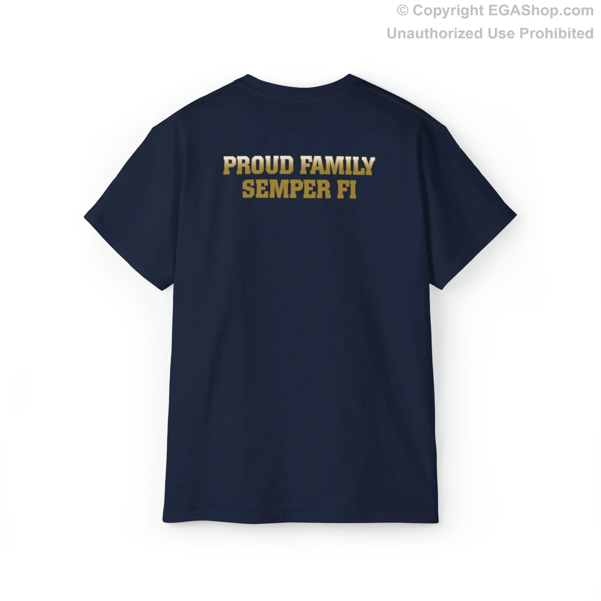 T-Shirt: Lima Co. MCRD Parris Island (EGA   Back Proud Family)