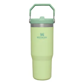 The 30oz IceFlow Flip Straw Tumbler in Citron