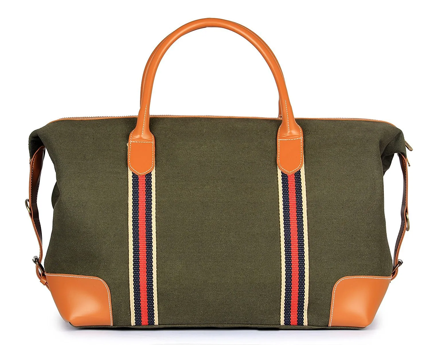 The Clownfish Canvas 59 cms Green Travel Duffle (TCFDBCC-MI48LGR16)