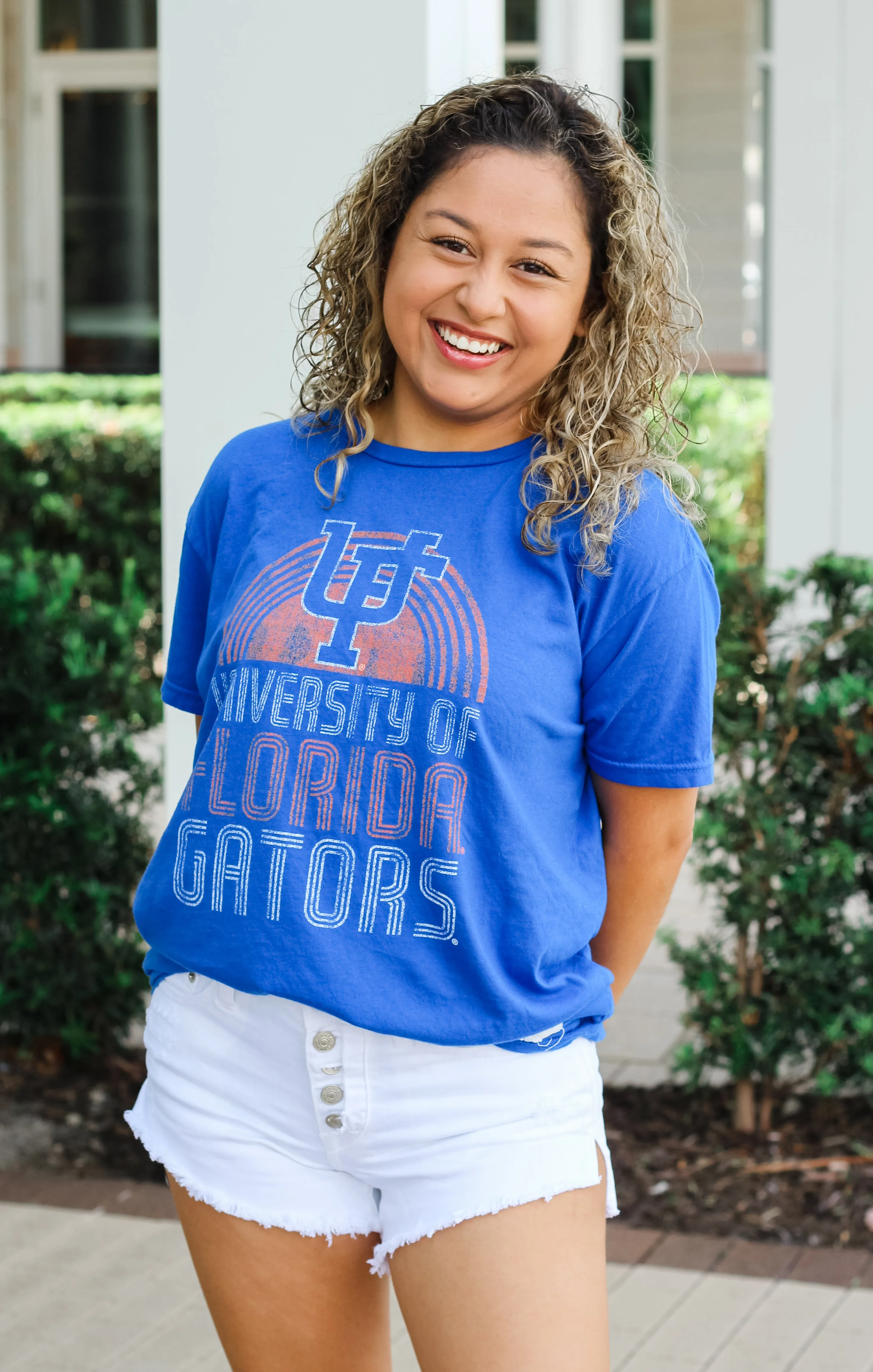 The UF University of Florida Vintage Boyfriend Tee