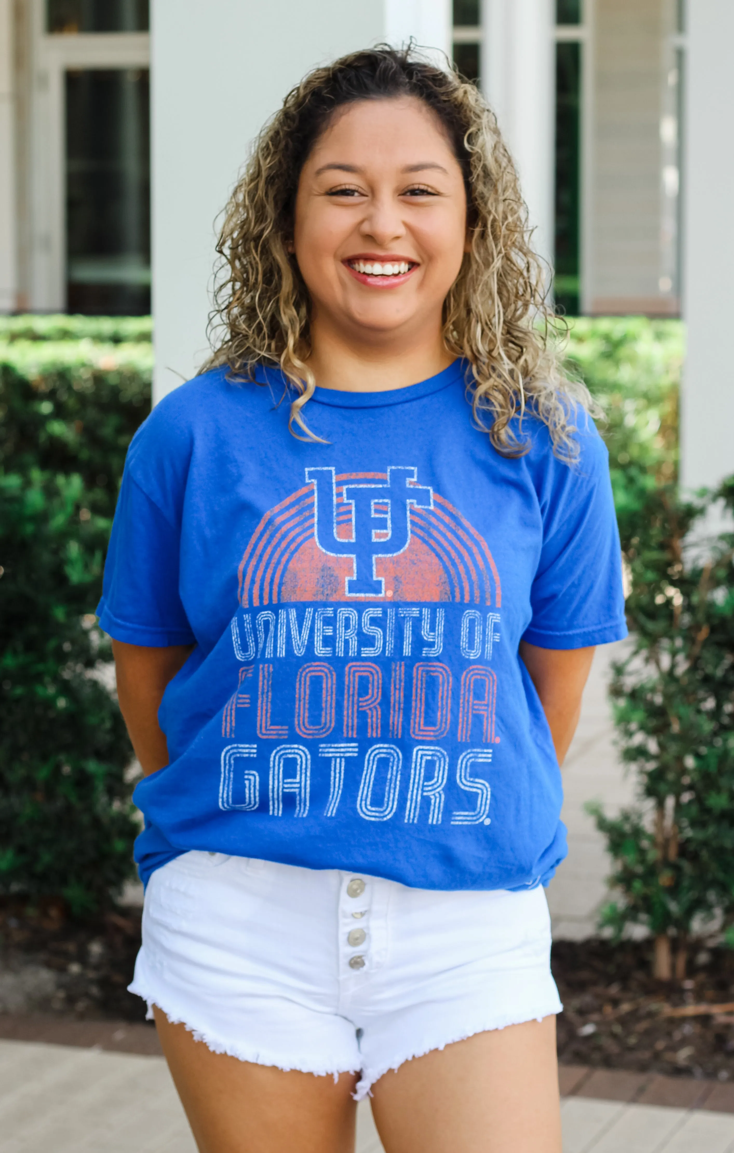 The UF University of Florida Vintage Boyfriend Tee