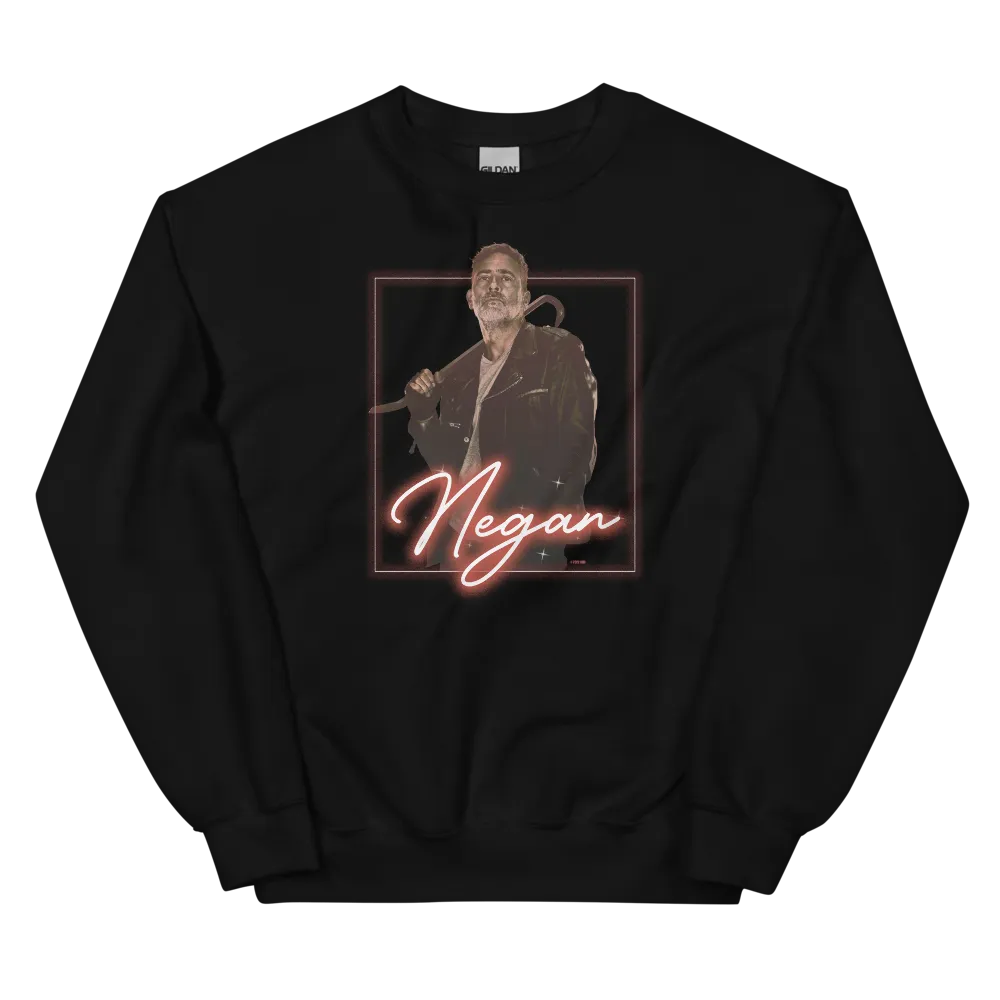 The Walking Dead Vintage Negan Fleece Crewneck Sweatshirt