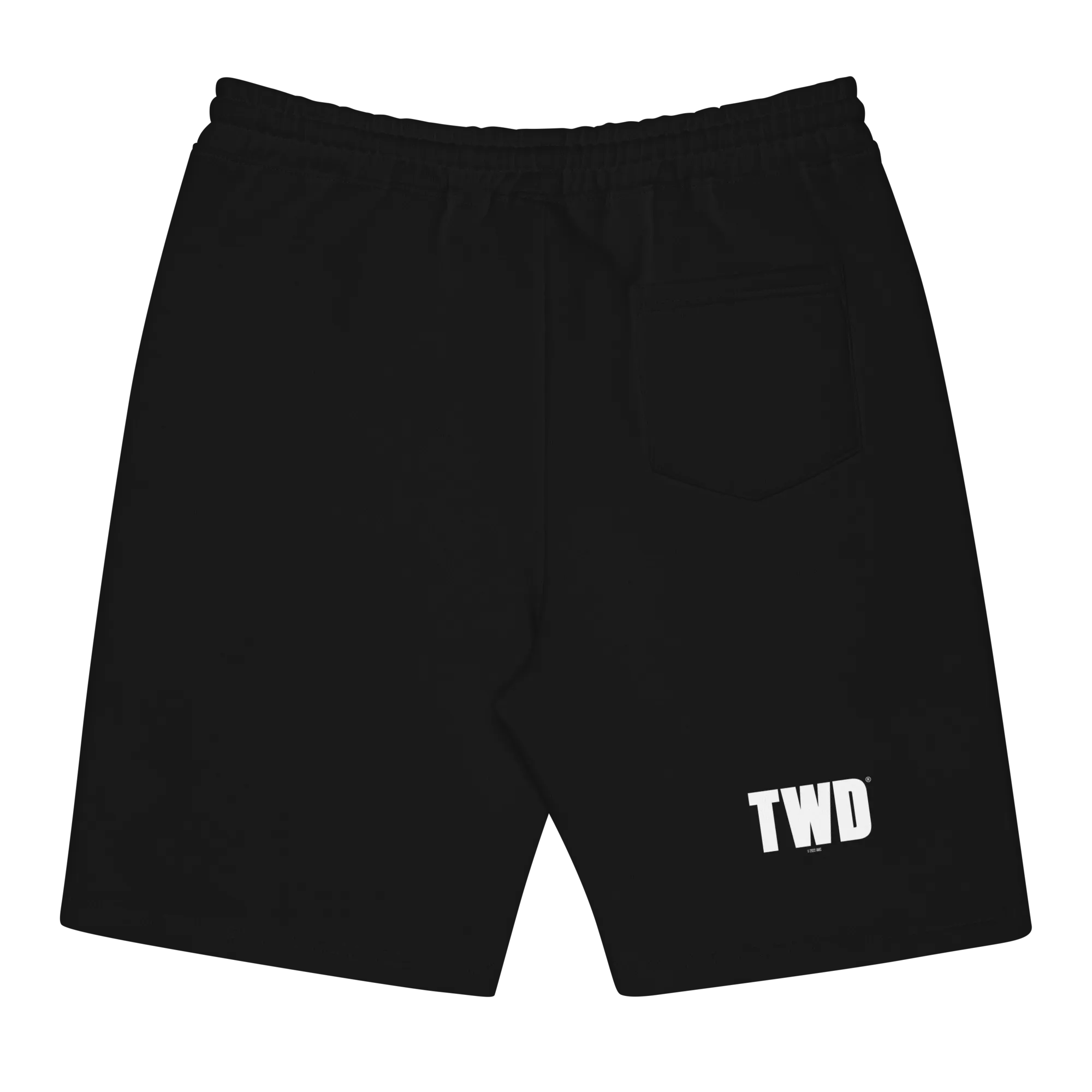 The Walking Dead Wolves Not Far Men's Fleece Shorts