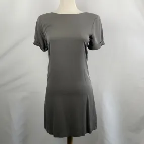 Theory Grey Silk Dress