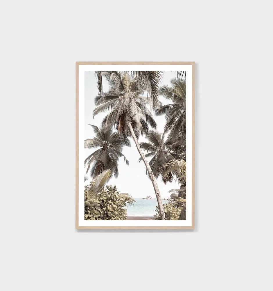 Tropical Retreat Framed Print