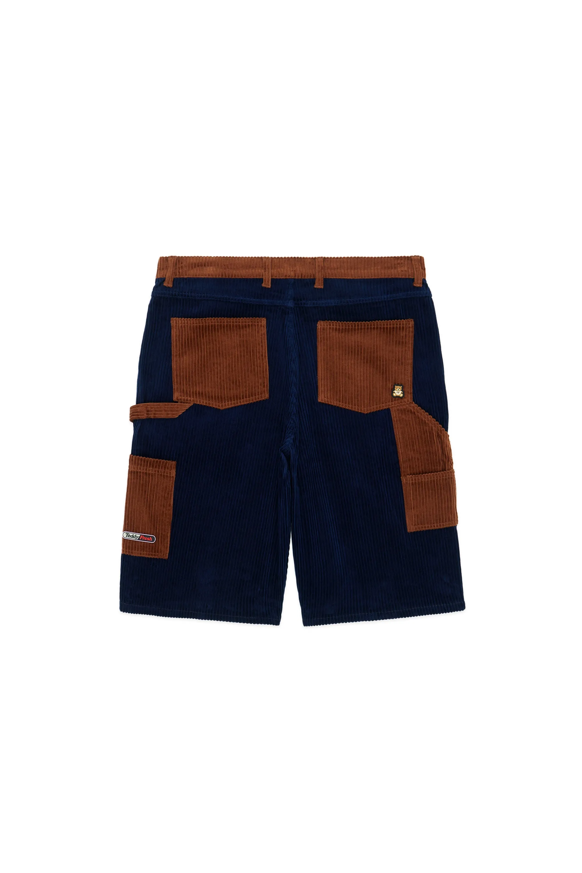 Two Tone Corduroy Shorts