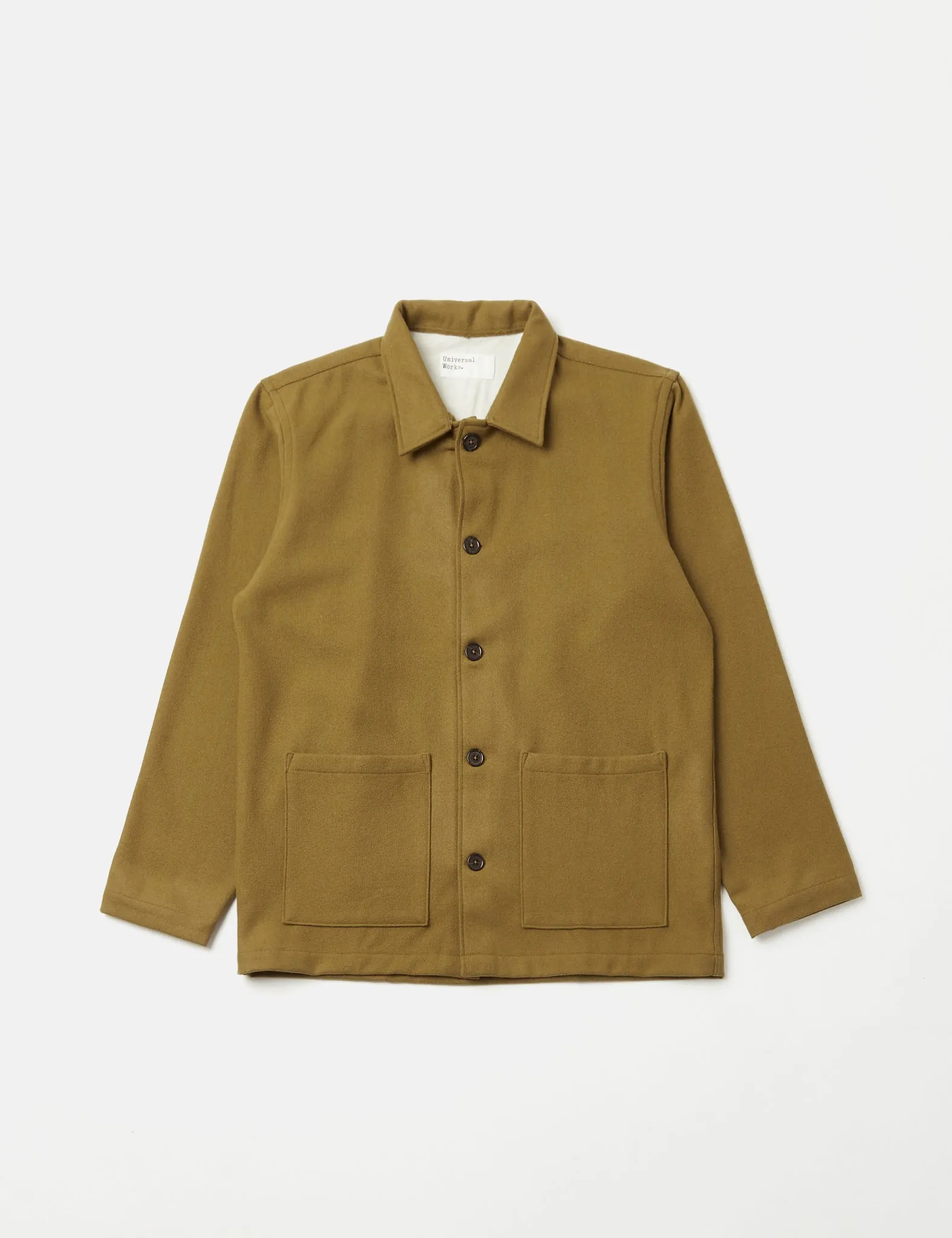 Universal Works Easy Overshirt - Mustard Yellow