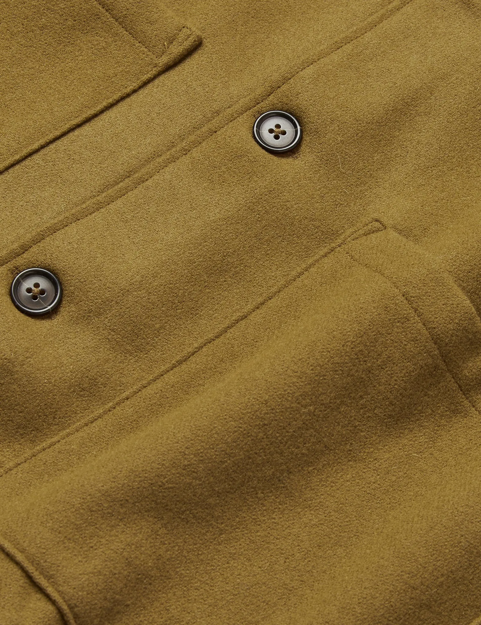 Universal Works Easy Overshirt - Mustard Yellow