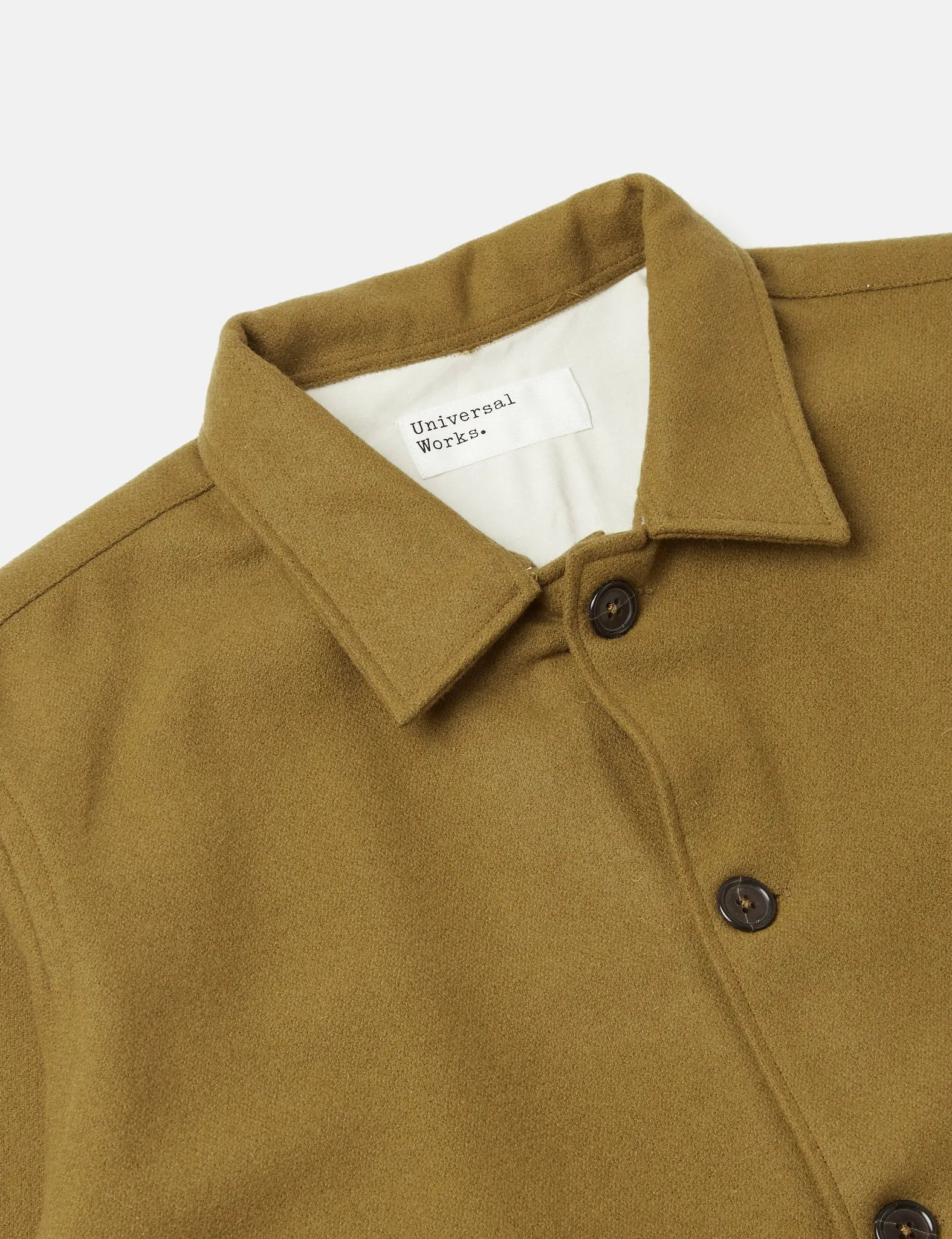 Universal Works Easy Overshirt - Mustard Yellow