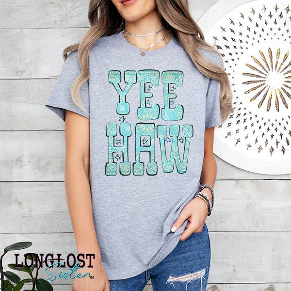 Yee Haw & Stars Graphic Tee